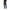 Blue Polyester Skinny Jean