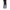 Blue Polyester Skinny Jean