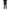 Blue Polyester Skinny Jean