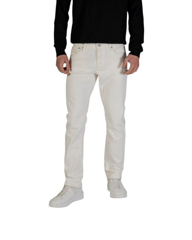 White Cotton Skinny Jeans