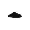 Black Suede Leather Clogs
