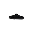 Black Suede Leather Clogs