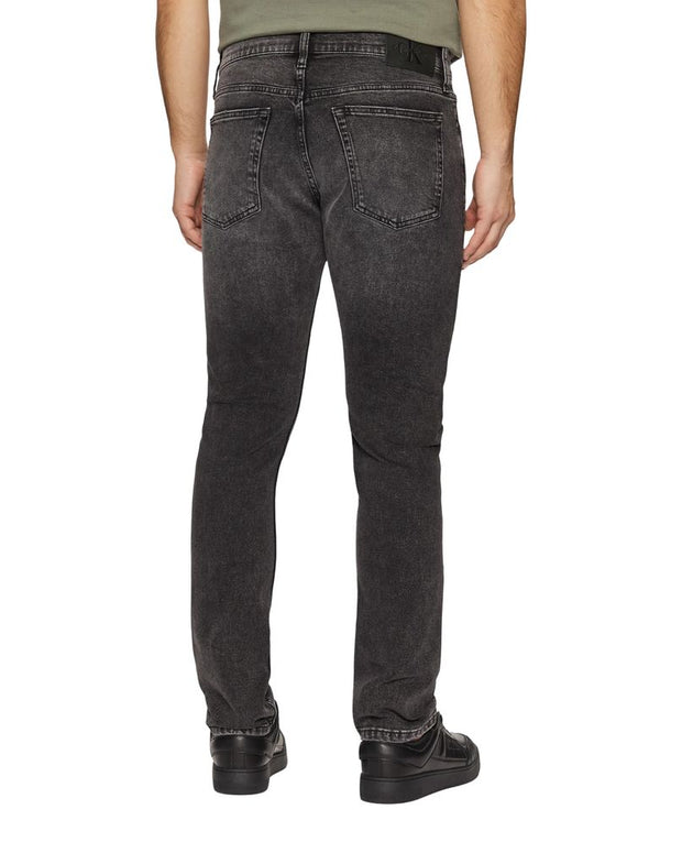 Gray Cotton Skinny Jean