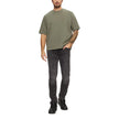Gray Cotton Skinny Jean