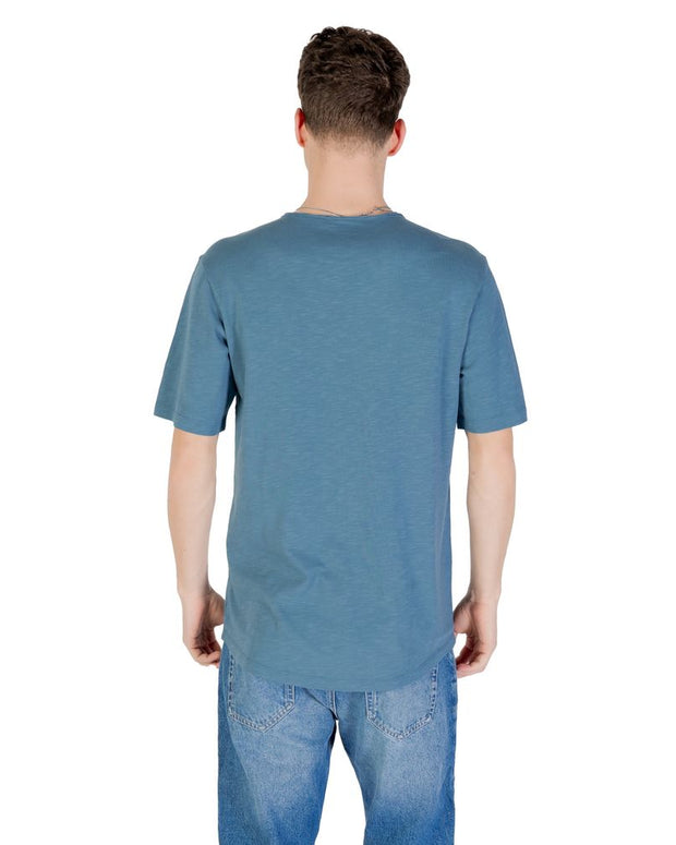 Blue Cotton T-Shirt
