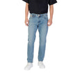 Blue Cotton Skinny Jean