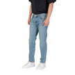 Blue Cotton Skinny Jean
