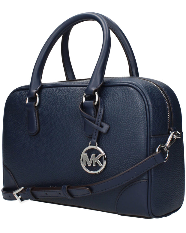 Blue Leather Handbags