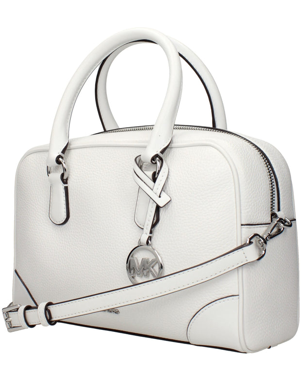 White Leather Handbags