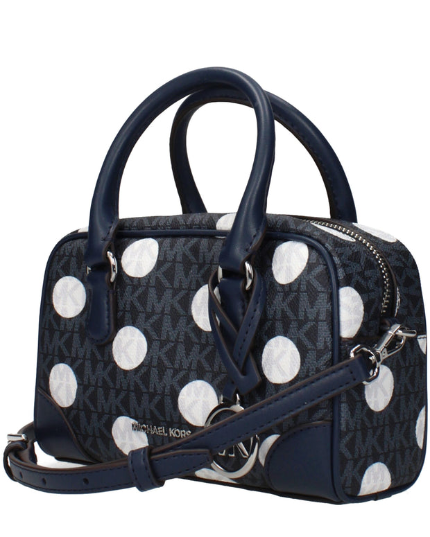Blue Fabric Handbags