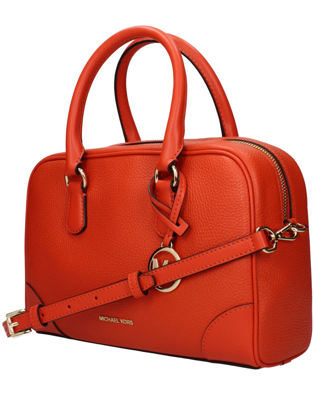 Orange Leather Handbags