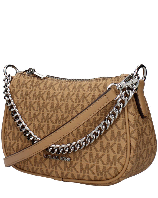 Brown Fabric Handbags