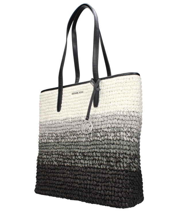 Black Raffia Shoulder Bags