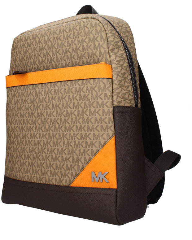Brown Fabric Backpacks