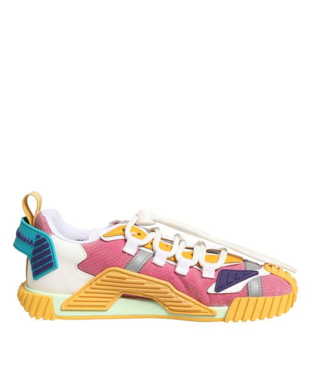 Multicolor Nylon NS1 Low Top Sneakers Shoes
