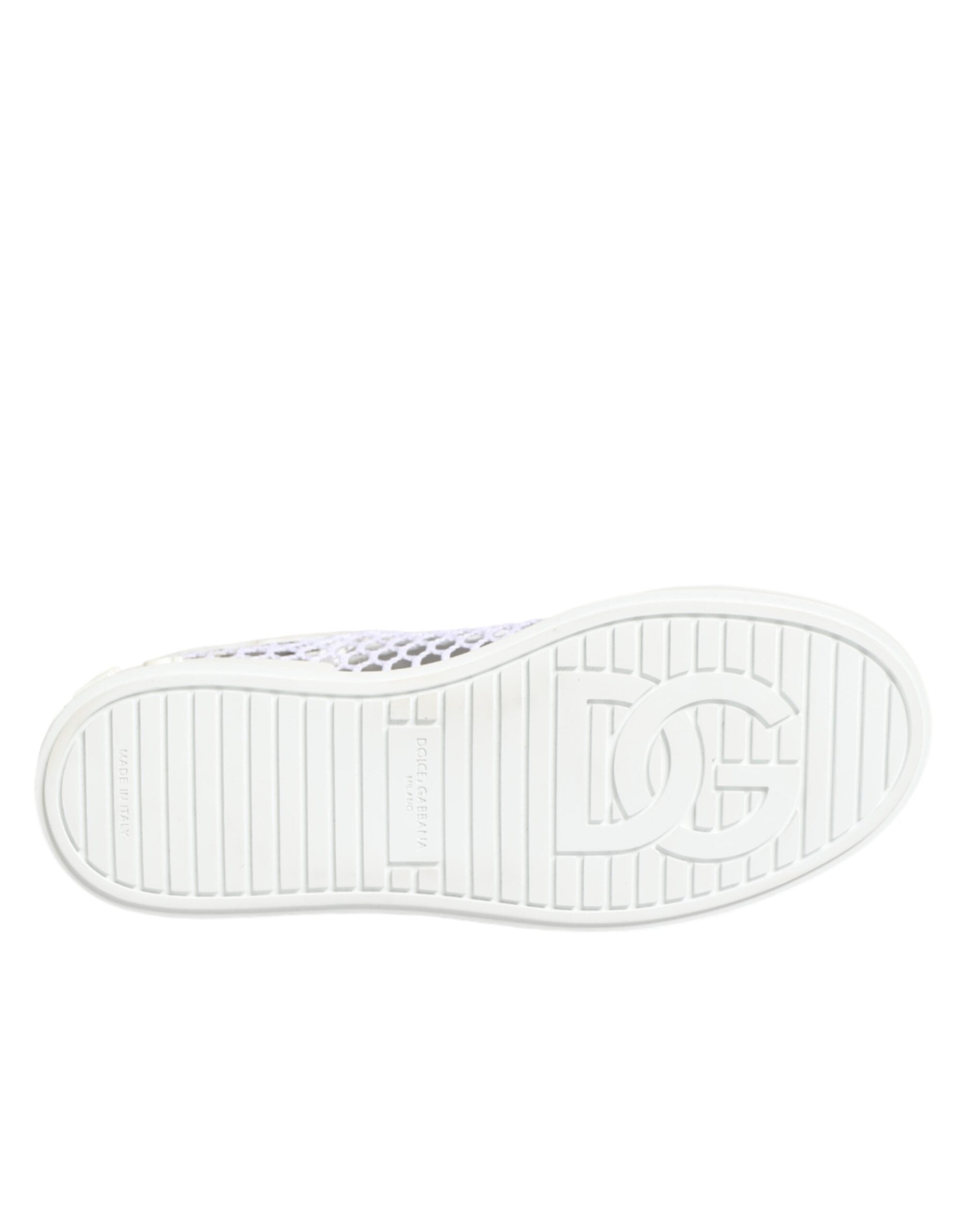 White Mesh Inserts Low Top Sneakers Shoes
