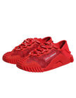 Red Logo Lace Low Top NS1 Sneakers Shoes