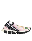 Pink Floral Sorrento Low Top Sneakers Shoes