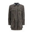 Brown Fleece Wool Coat
