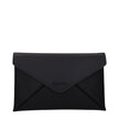 Black Leather Clutch Bags