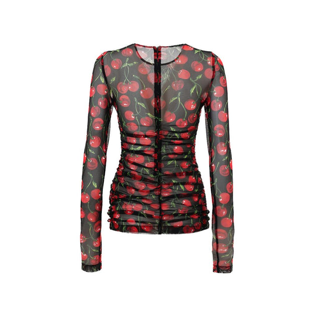 Bicolor Polyamide Shirt
