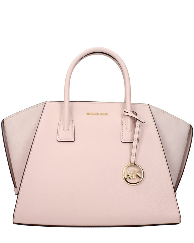 Pink Leather Handbag