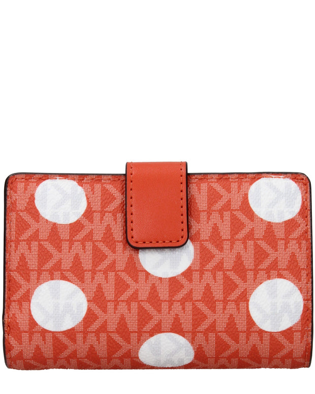 Orange Fabric Wallets