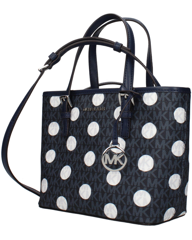 Blue Fabric Handbags