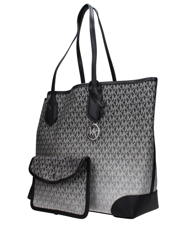 Black Fabric Shoulder Bags