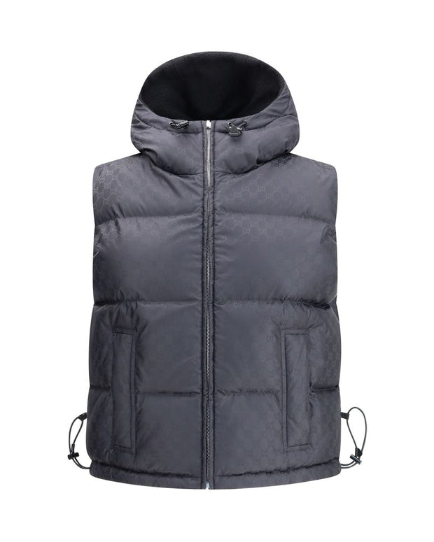 Reversible Bouclé Wool Gilet