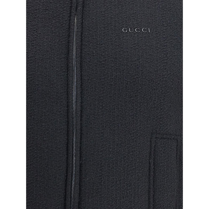 Reversible Bouclé Wool Gilet