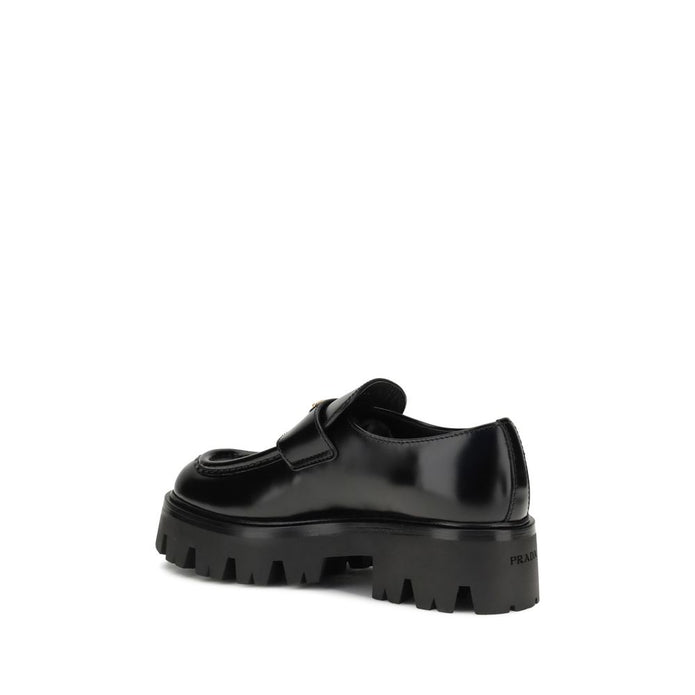 Leather Monolith Loafers