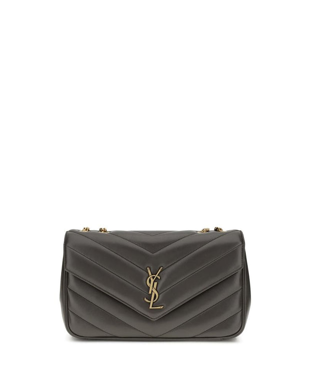 Gray Calf Leather Bos Taurus Shoulder Bag