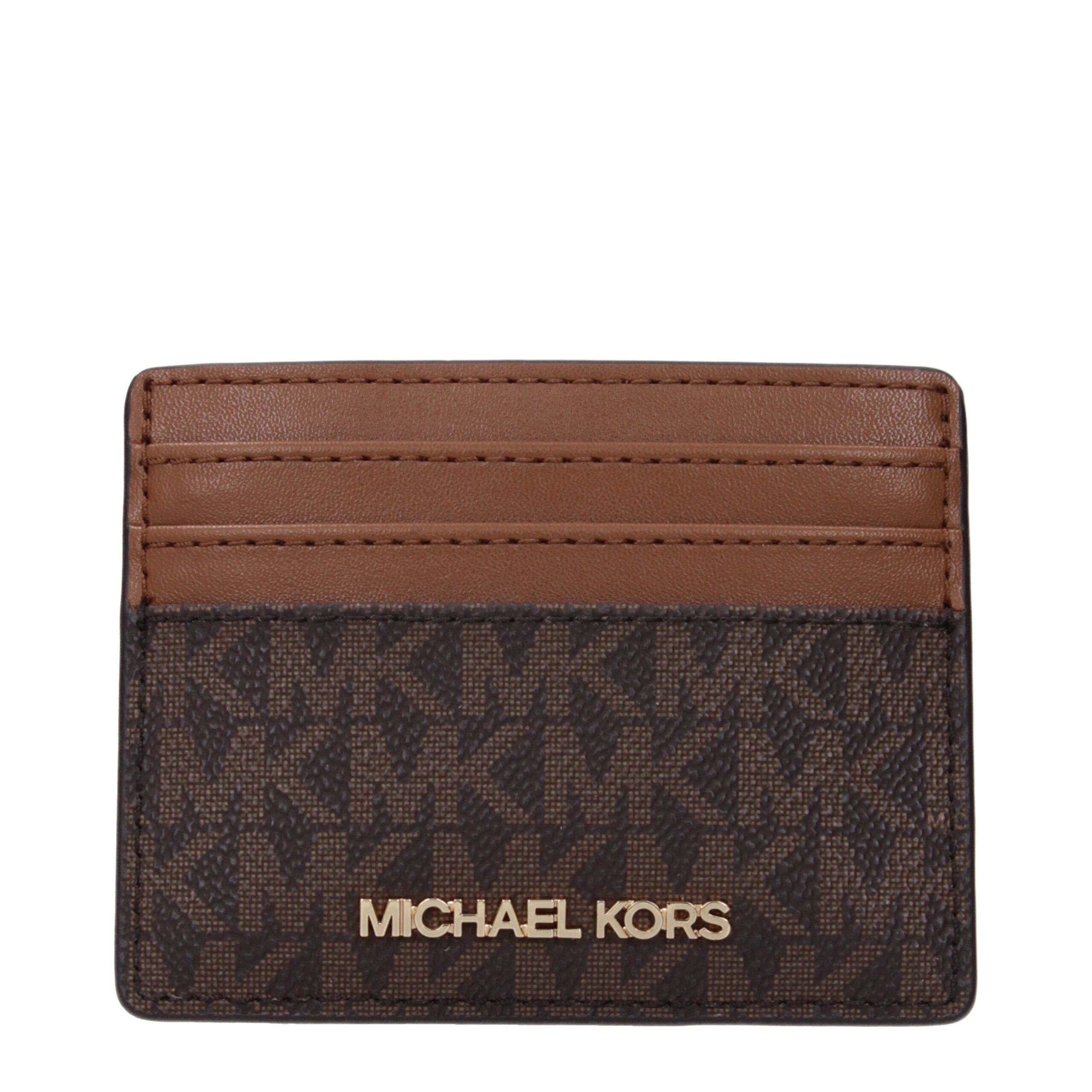 Brown Fabric Cardholders