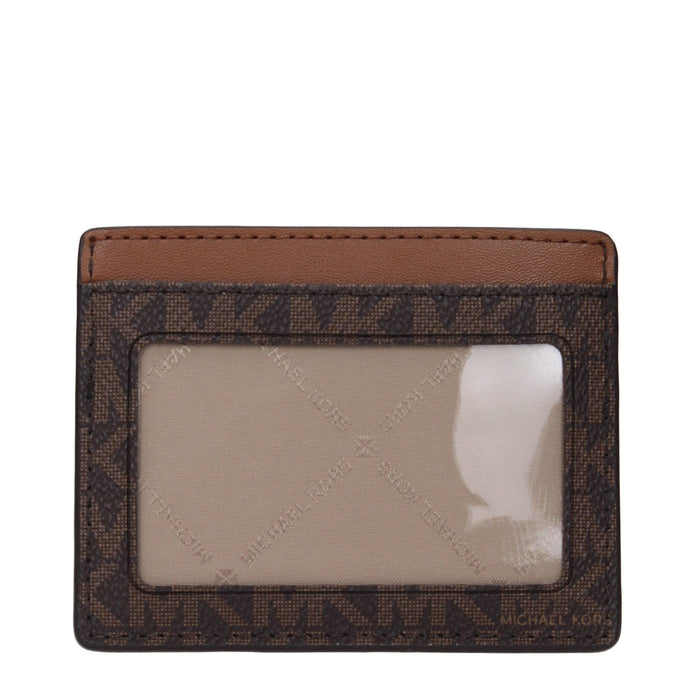 Brown Fabric Cardholders