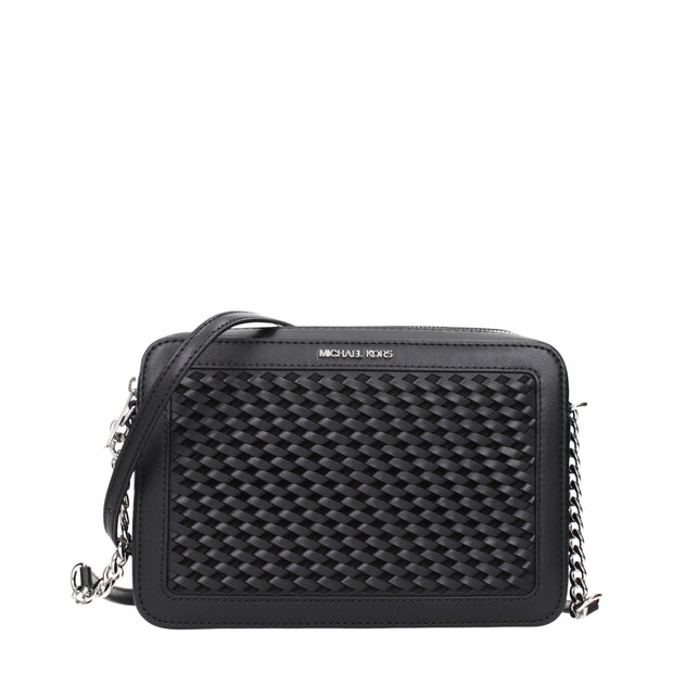 Black Leather Crossbody Bags