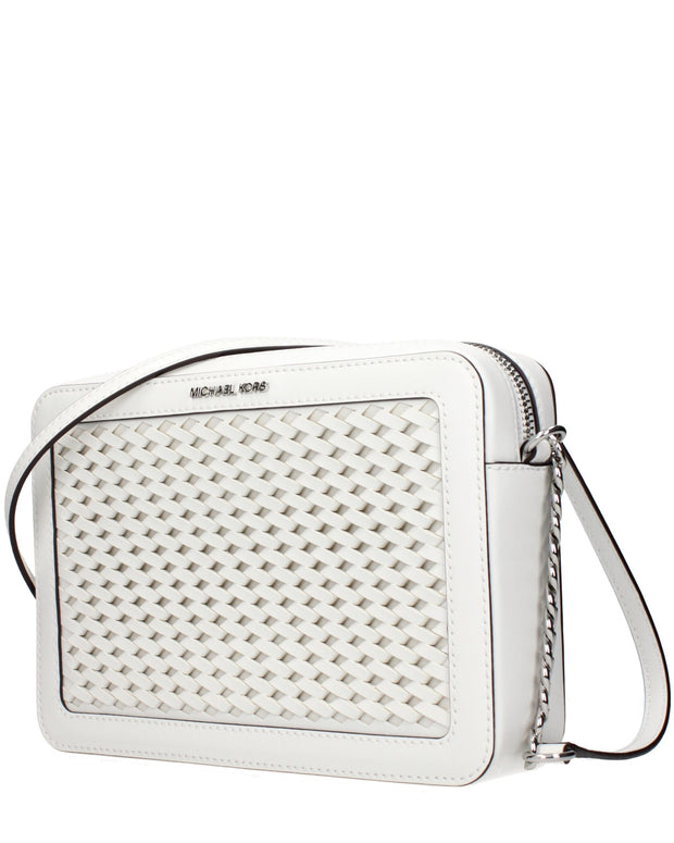 White Leather Crossbody Bags