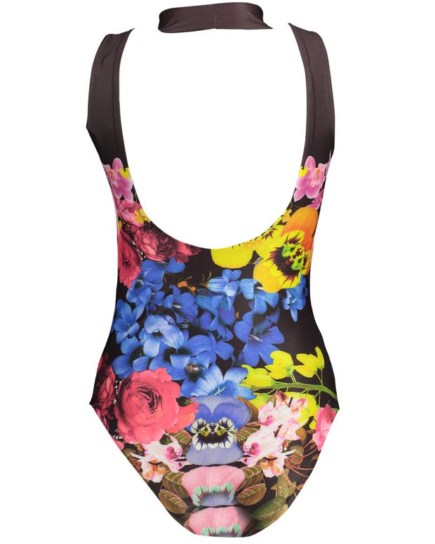 Black Polyester Bodysuit