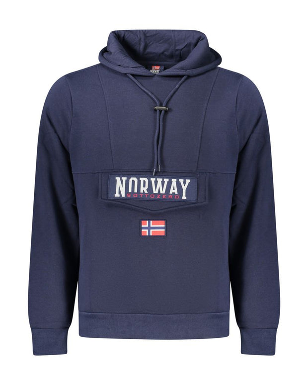 Blue Cotton Sweatshirt