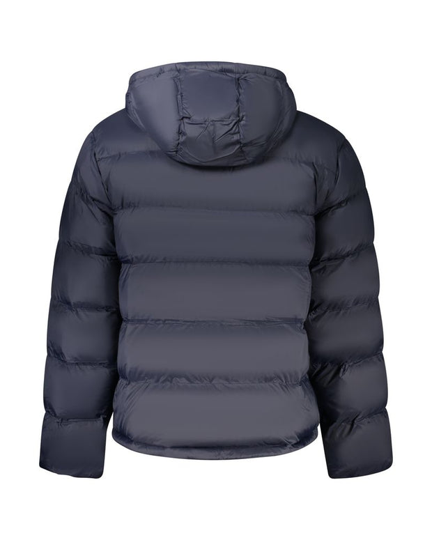 Blue Polyamide Jackets & Coat