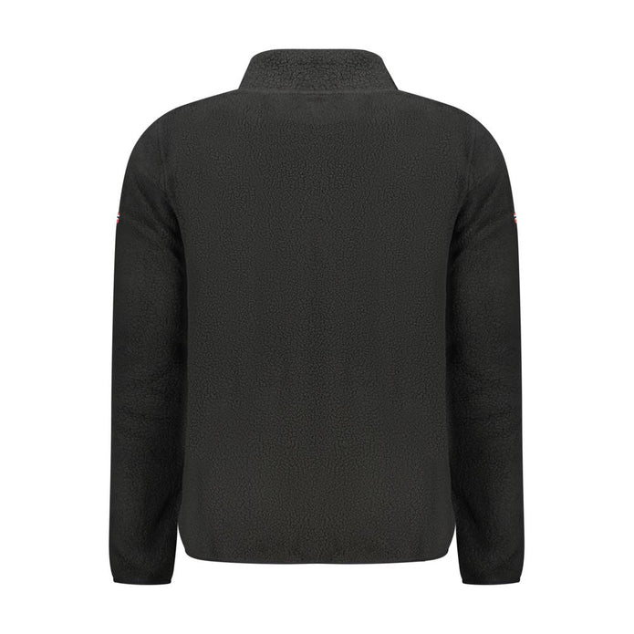 Black Polyester Sweatshirt
