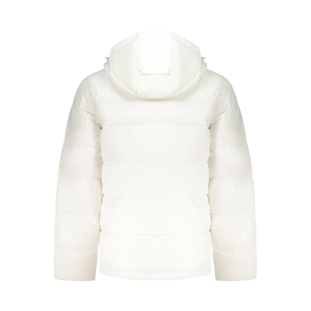 White Polyamide Jackets & Coat