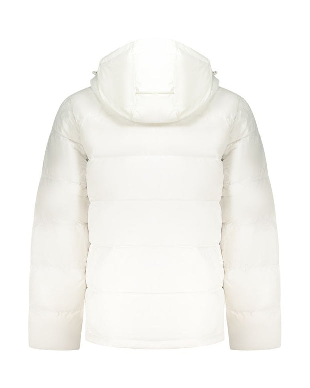 White Polyamide Jackets & Coat
