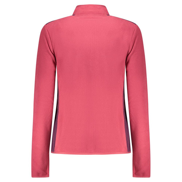 Pink Polyester Sweatshirt