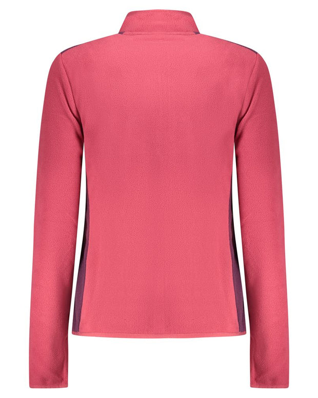 Pink Polyester Sweatshirt