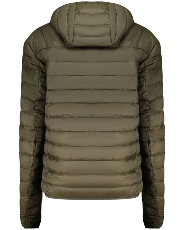 Green Polyester Jackets & Coat