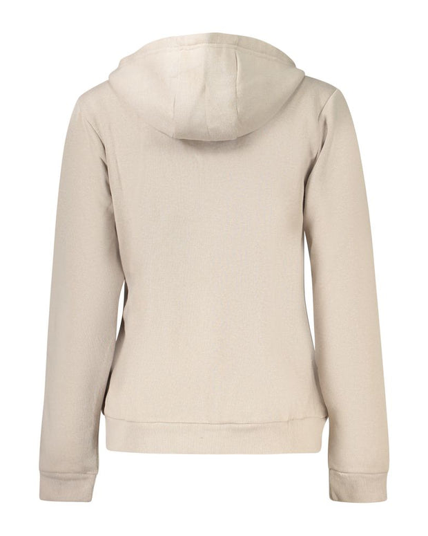 Beige Cotton Sweatshirt