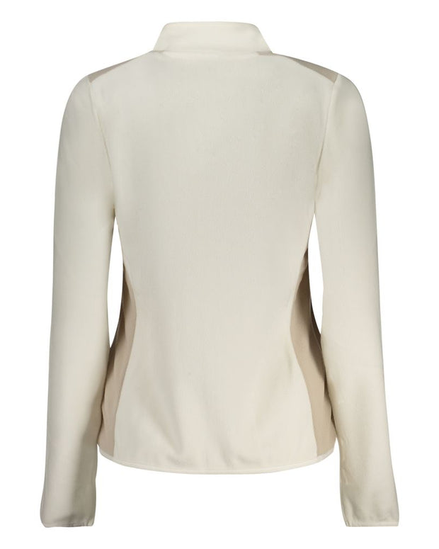White Polyester Sweatshirt