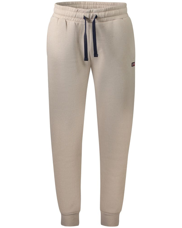 Beige Cotton Pant