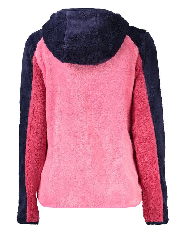 Pink Polyester Jackets & Coat